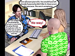 3D Comic: Sex Addicted Wife Cuckolds &amp_ Humiliates Husband With Sexologist