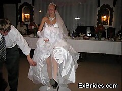 Real Hot Brides Upskirts!