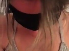 British blonde talks about bbc when wanking off her cuck