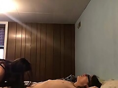 Fucking her squirting pussy hard from behind, real  homemade