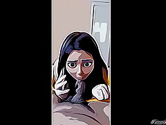 Hermosa Esposa le Chupa la Polla a su Cuñ_ado mientra Habla por Telefono con su Marido NTR Cartoon Hentai